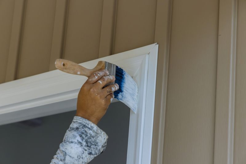 Door Molding Painting