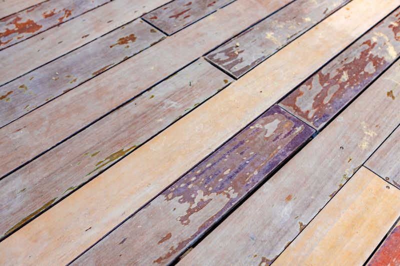 Wood Deck Stripping detail