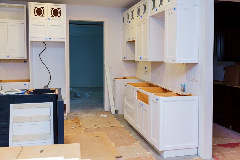 Kitchen Cabinet Staining