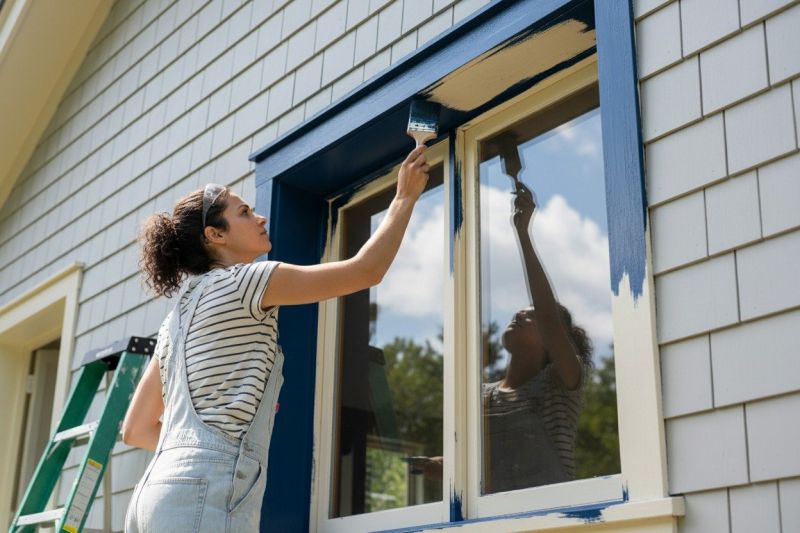 Window Frame Painting